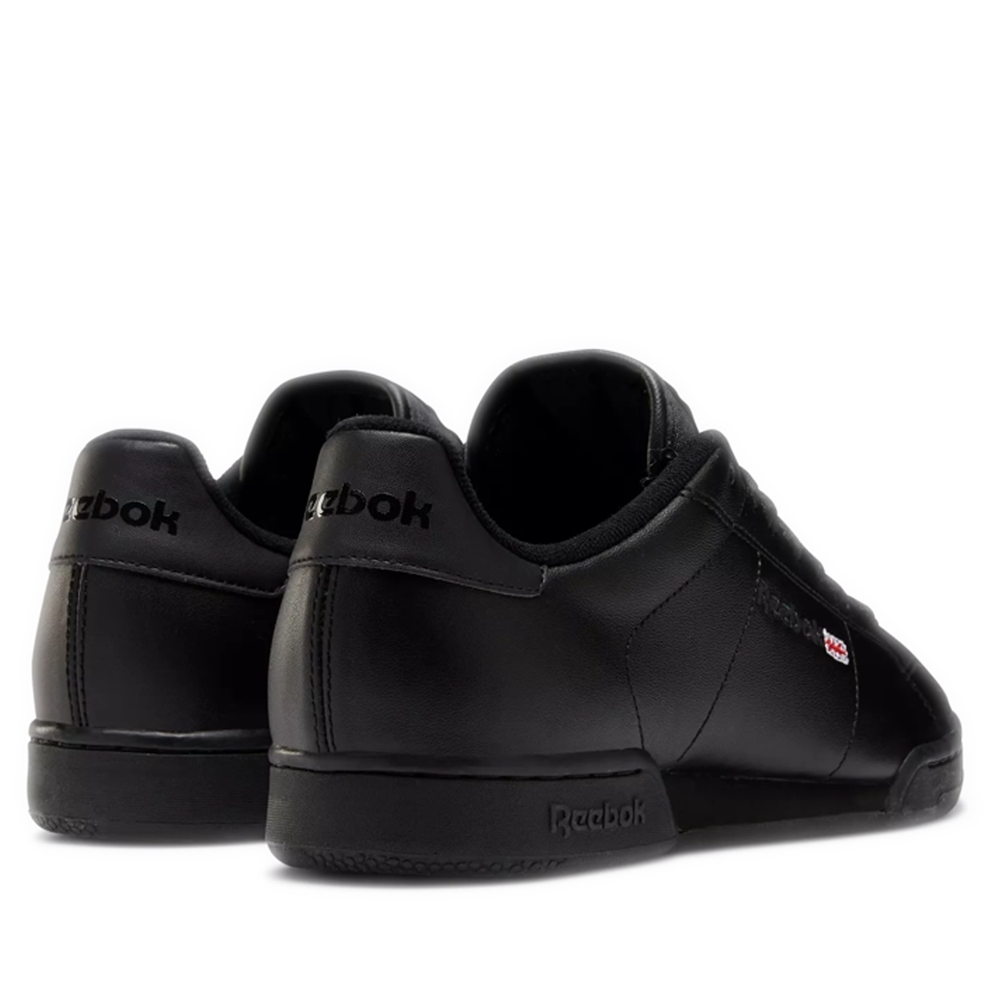 Men's Reebok NPC II Shoes - Black Heel Side
