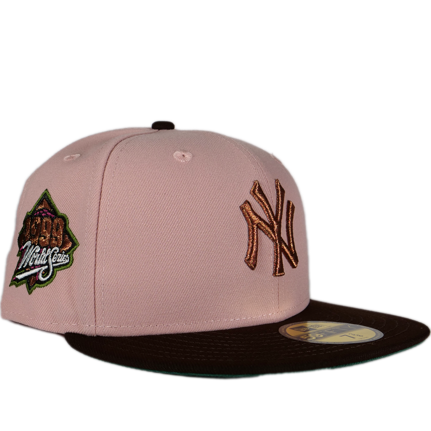 New Era New York Yankees 59FIFTY Fitted Hat - Pink/ Graphite/ Green