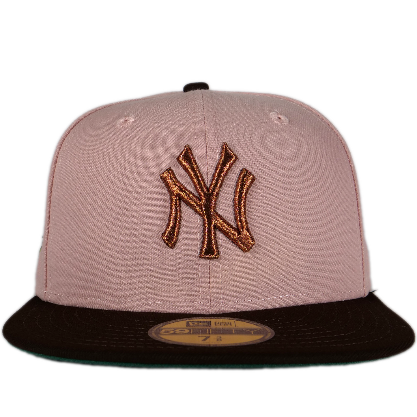 New Era New York Yankees 59FIFTY Fitted Hat - Pink/ Graphite/ Green