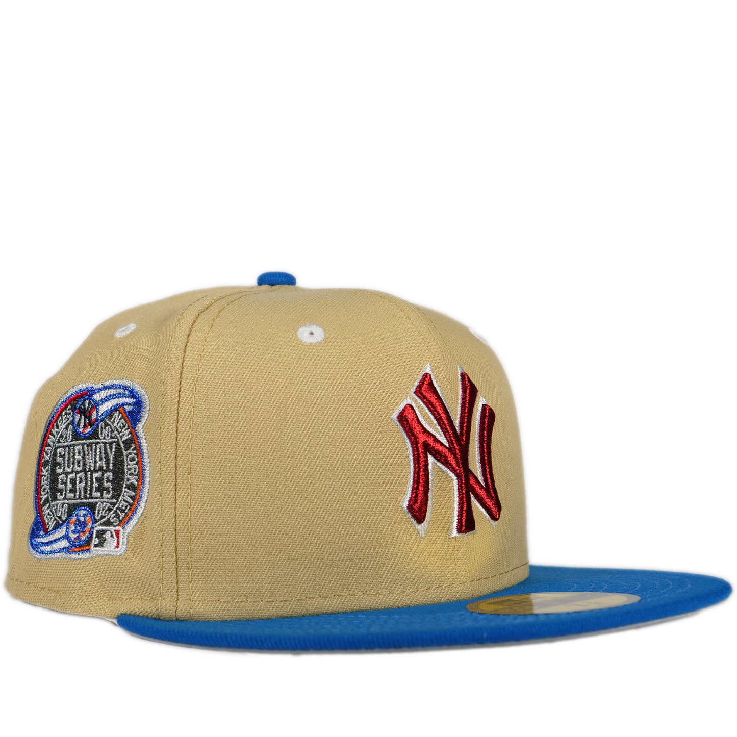 New Era New York Yankees 59Fifty Fitted Hat - Khaki/ Blue/ Red/ Grey