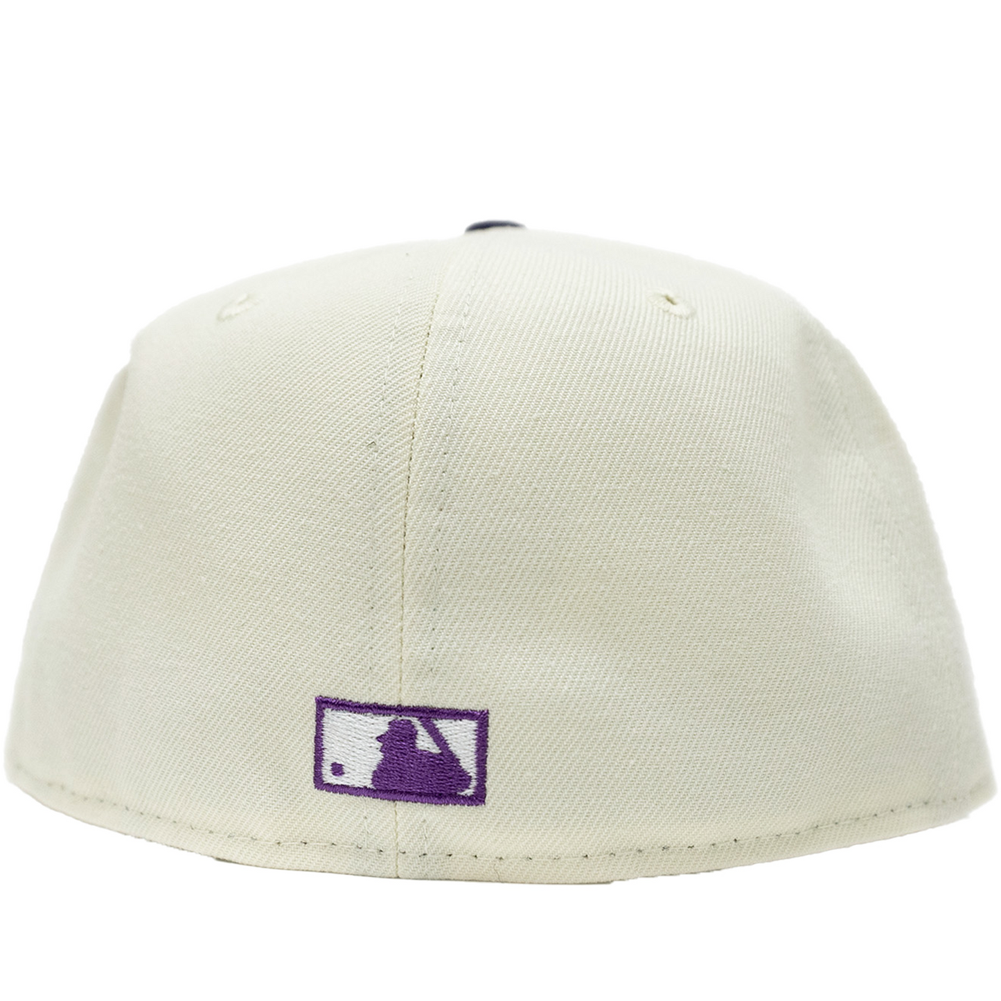 New Era New York Mets 59FIFTY Hat - Off White/ Purple