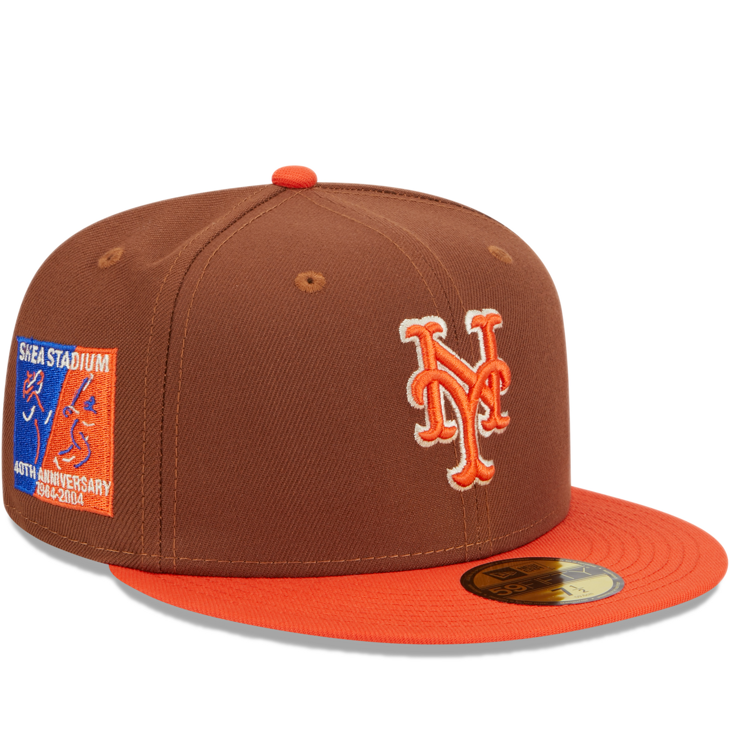 New Era New York Yankees 59FIFTY Fitted Hat - Brown/ Orange