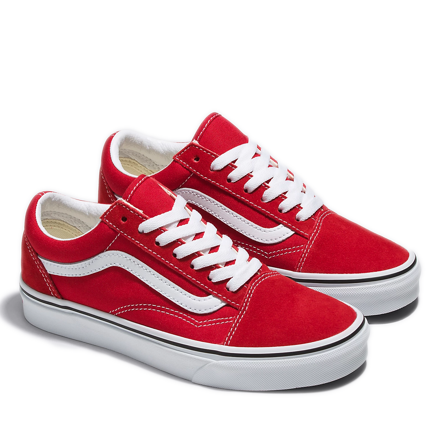 Men's Vans Old Skool - Red/ White