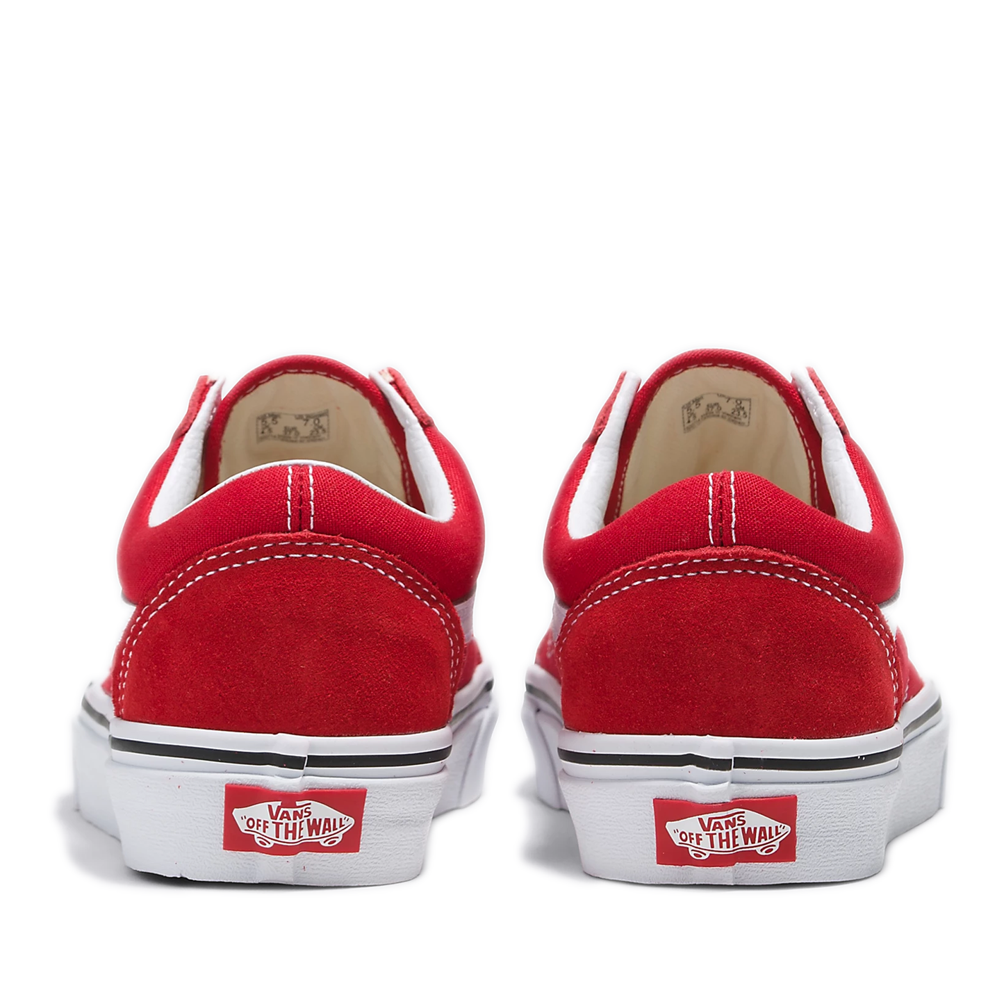 Men's Vans Old Skool - Red/ White