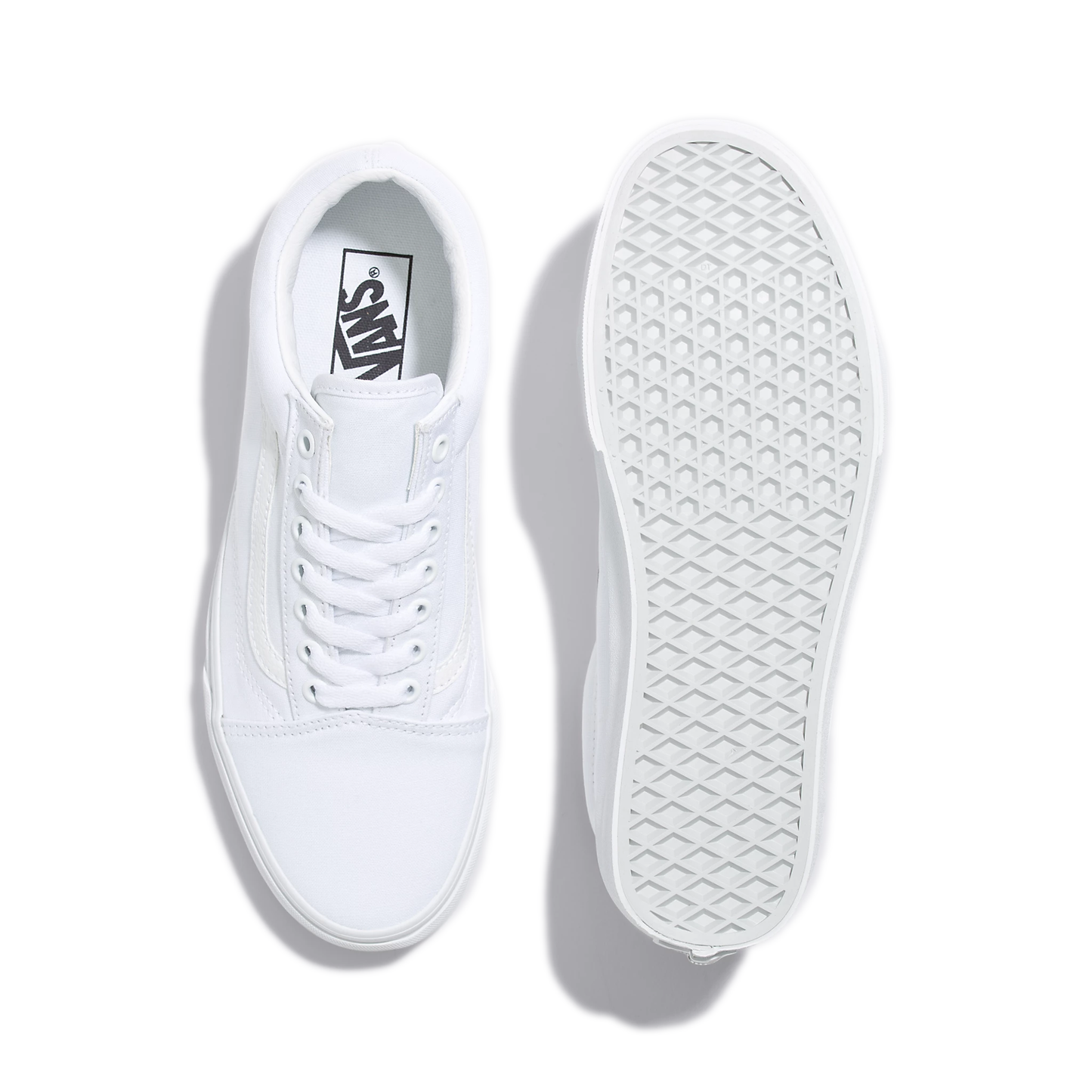 Men's Vans Old Skool - True White