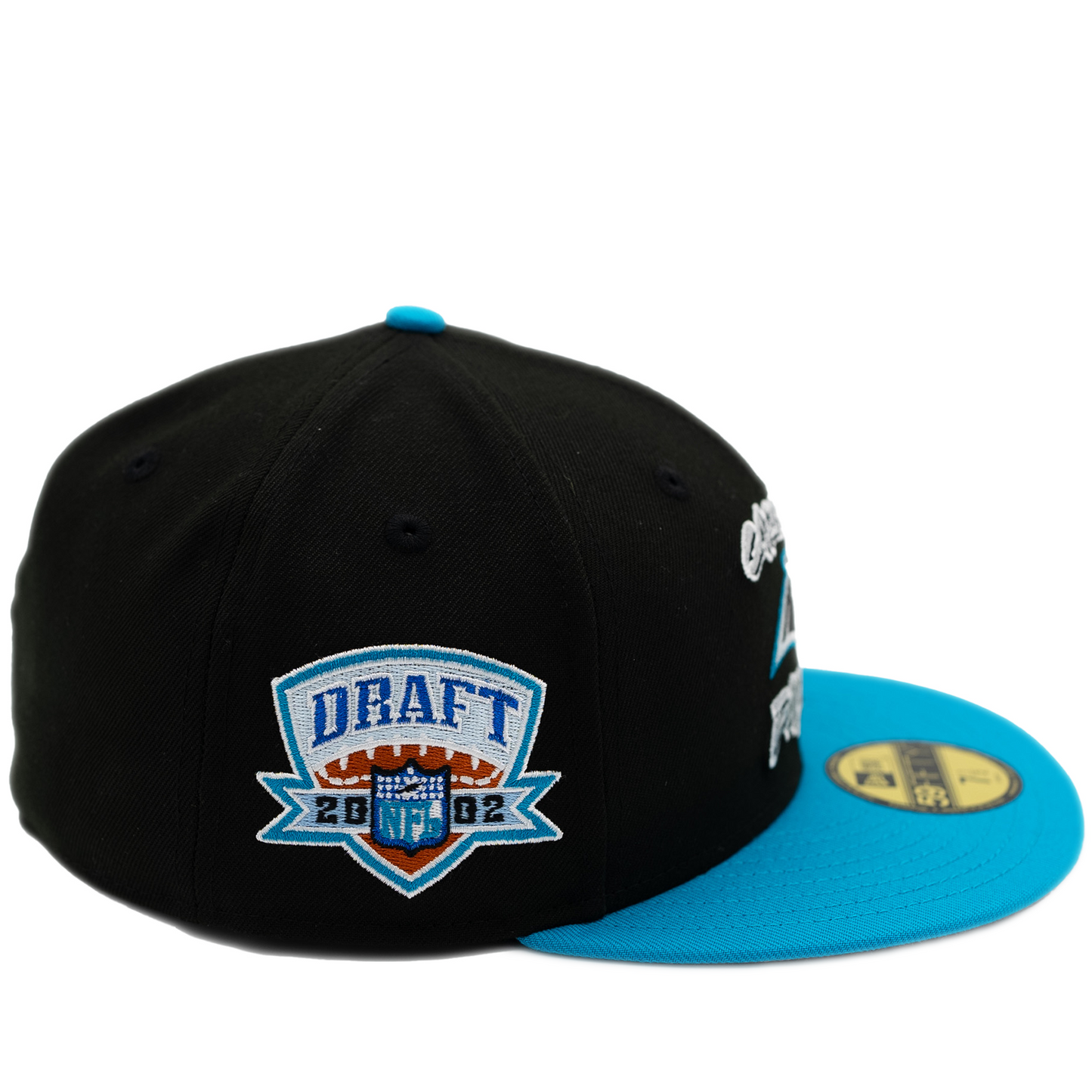New Era Carolina Panthers 59Fifty Fitted Hat - Black/ Blue