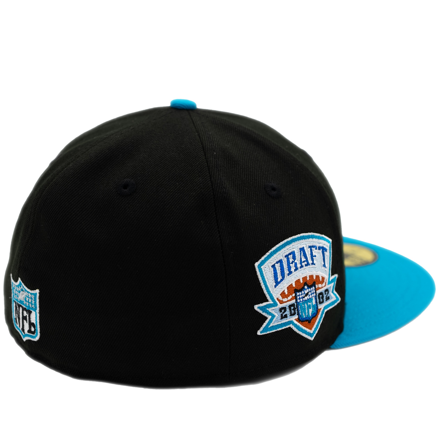 New Era Carolina Panthers 59Fifty Fitted Hat - Black/ Blue