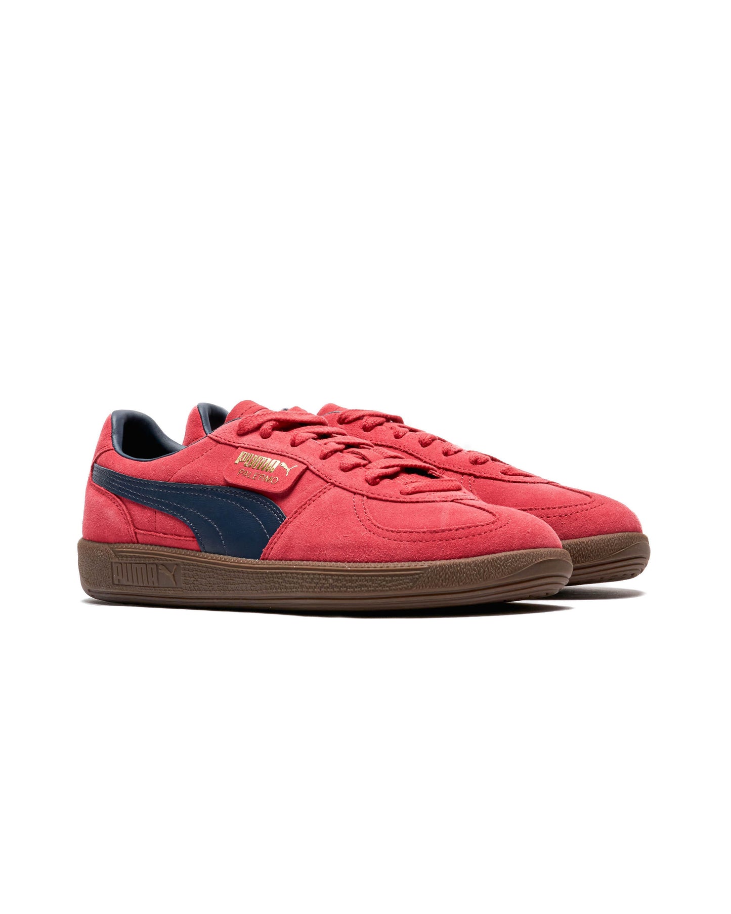 Men's Puma Palermo Shoes - Club Red/Club Navy
