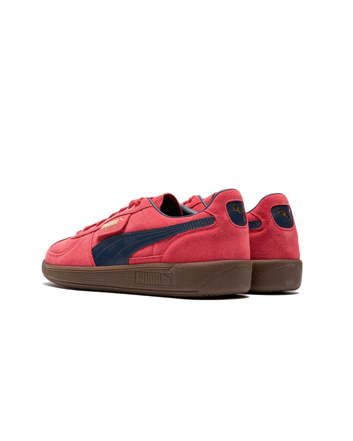 Men's Puma Palermo Shoes - Club Red/Club Navy