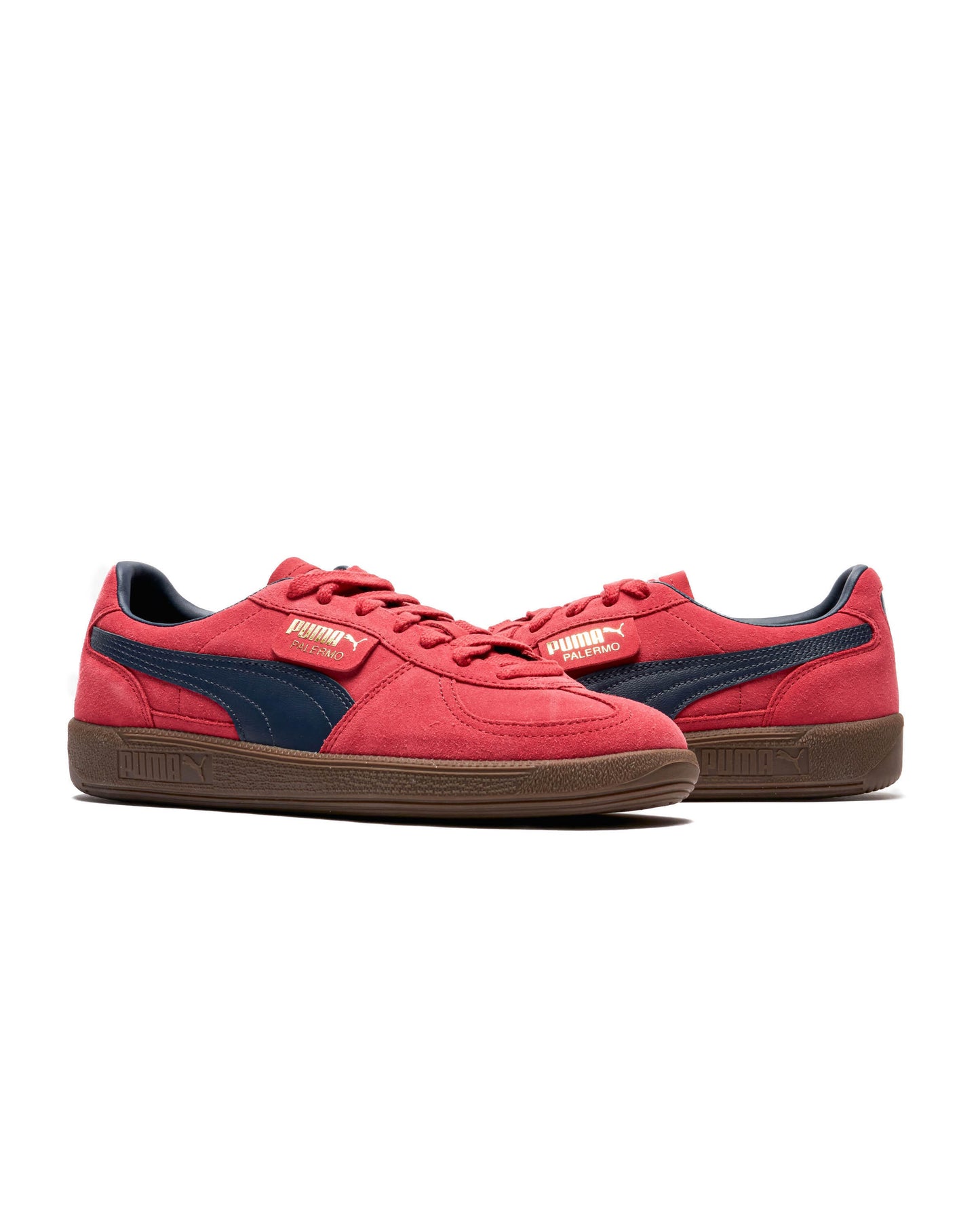 Men's Puma Palermo Shoes - Club Red/Club Navy