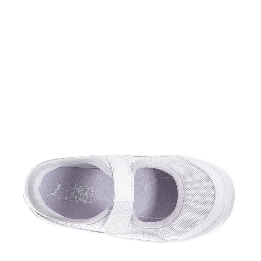 Infant's Puma Courtflex v3 Lina V - White/Lilac
