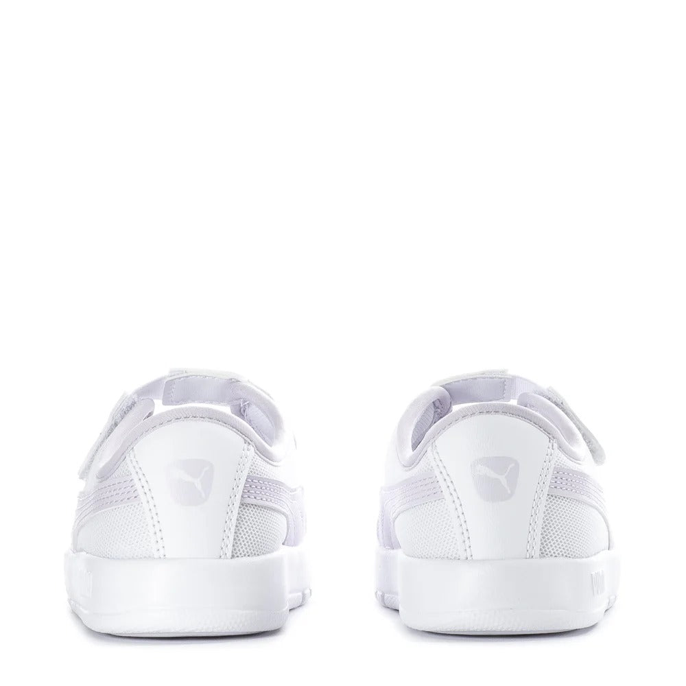 Infant's Puma Courtflex v3 Lina V - White/Lilac