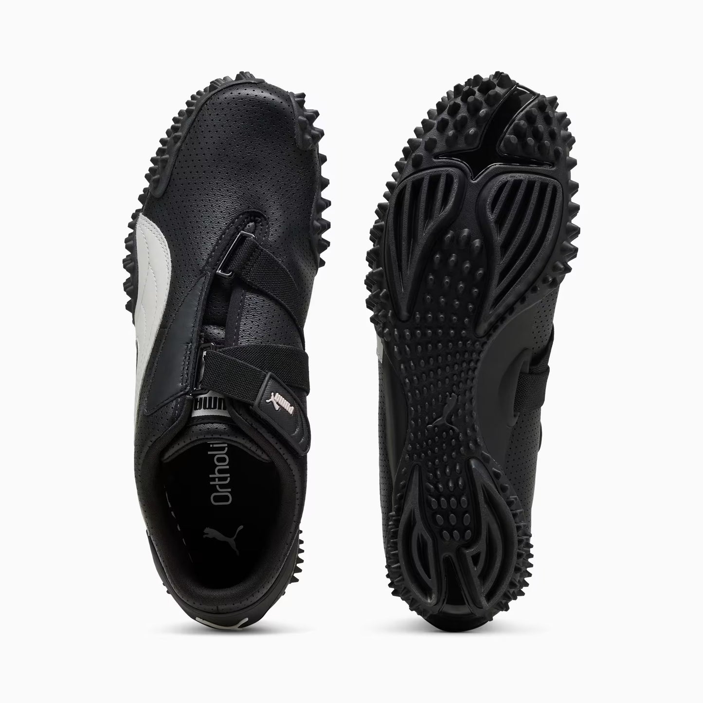 Men's Puma Mostro Perforated - Black/White
