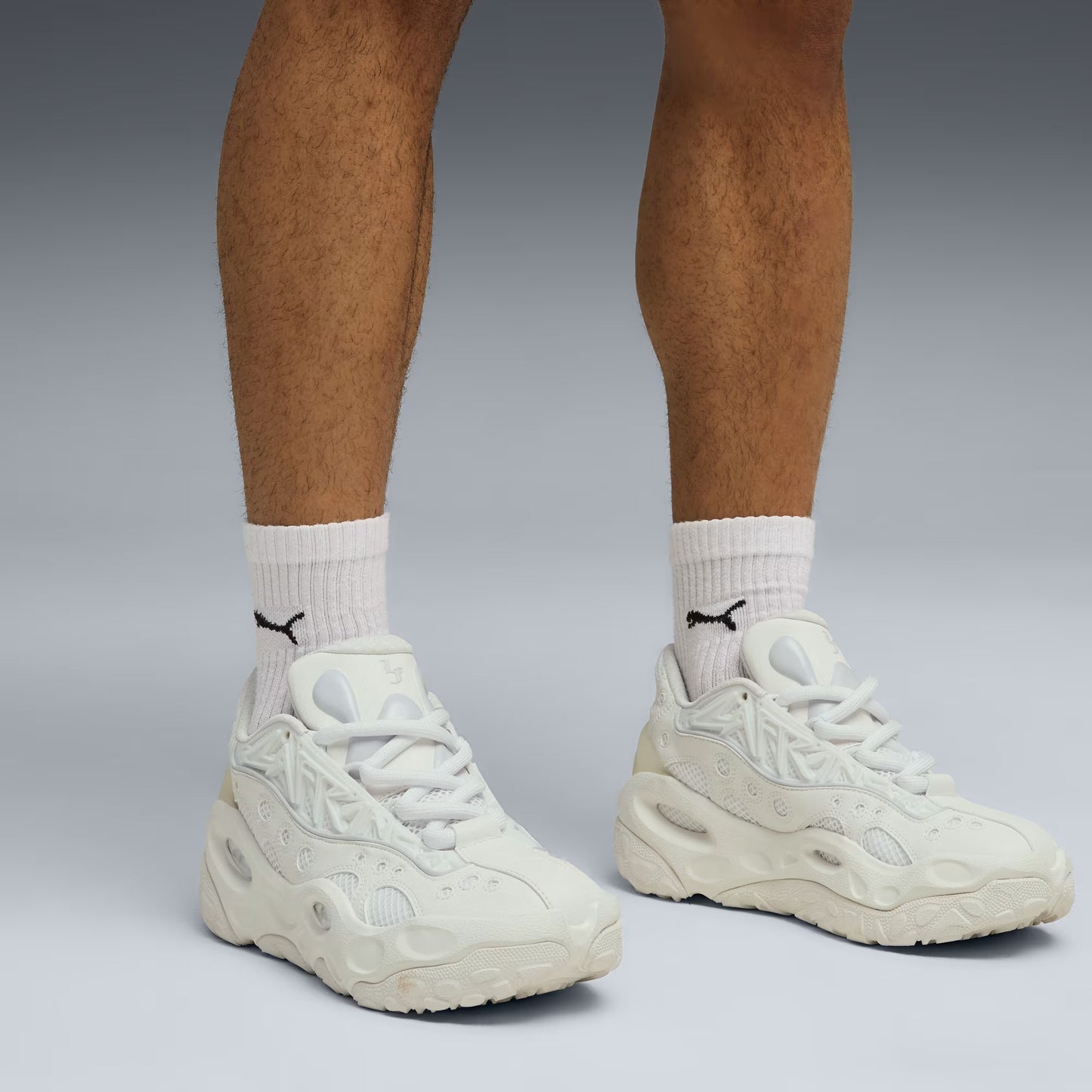 Men's Puma Lamelo Ball LaFrancé RNR - White Glow/Silver Mist