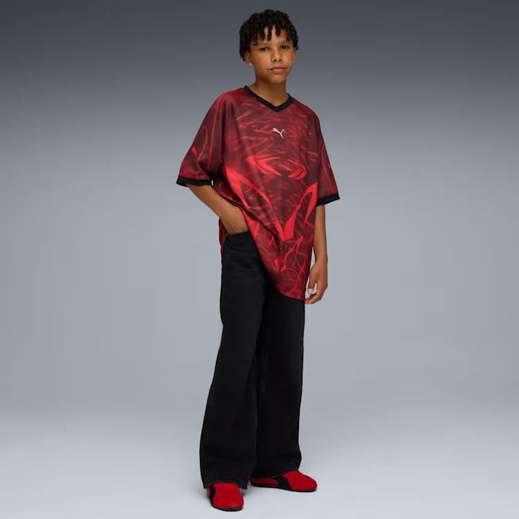 Grade School Puma Speedcat OG - For All Time Red/Puma Black