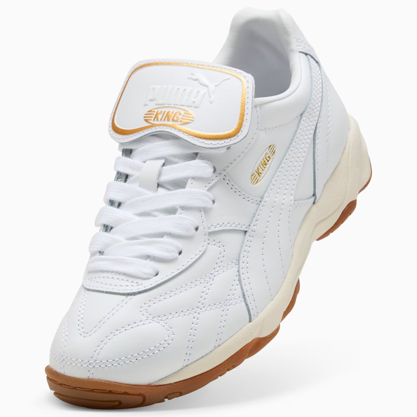 Grade School Puma King Indoor - White