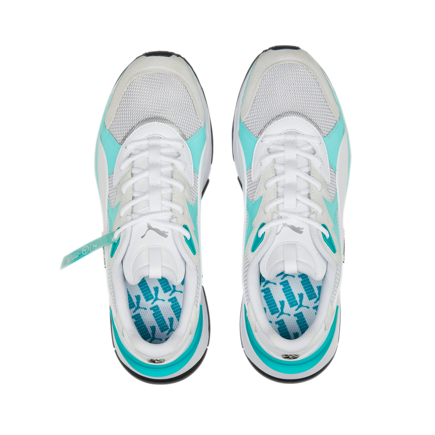 Men's Puma Mercedes-AMG Petronas F1 Mirage Sport Asphalt Motorsport Shoes - Blue