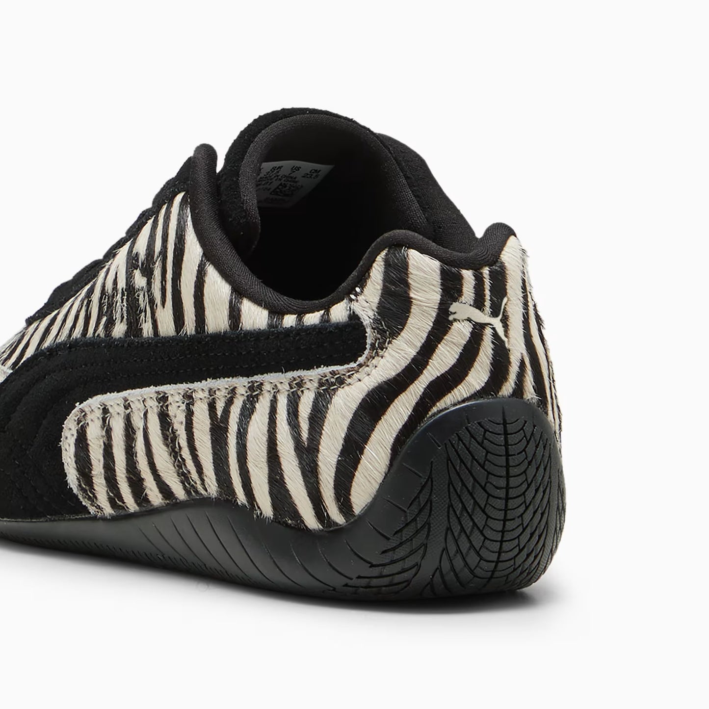 Women's Puma Speedcat Zebra Sneakers - Black/White