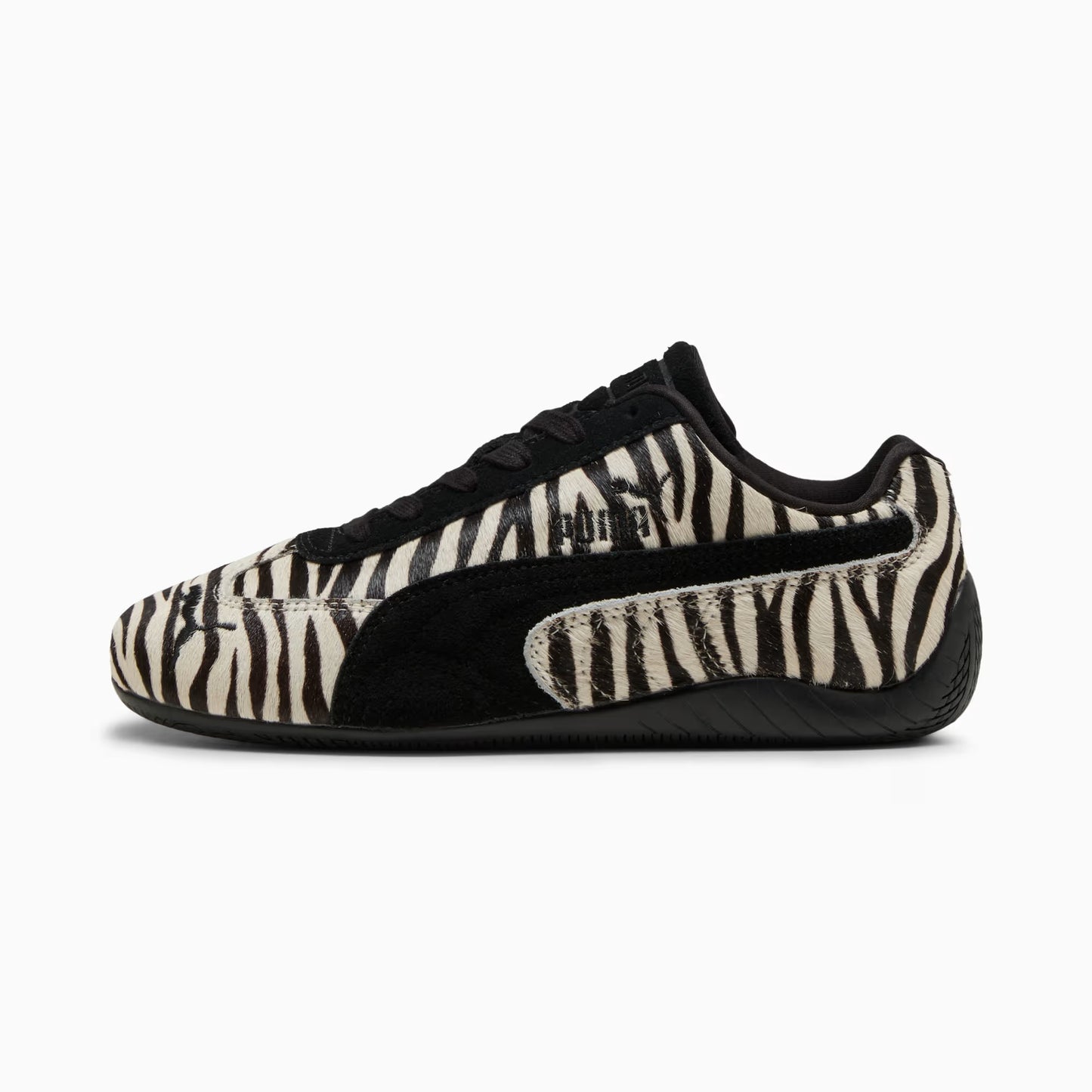 Women's Puma Speedcat Zebra Sneakers - Black/White