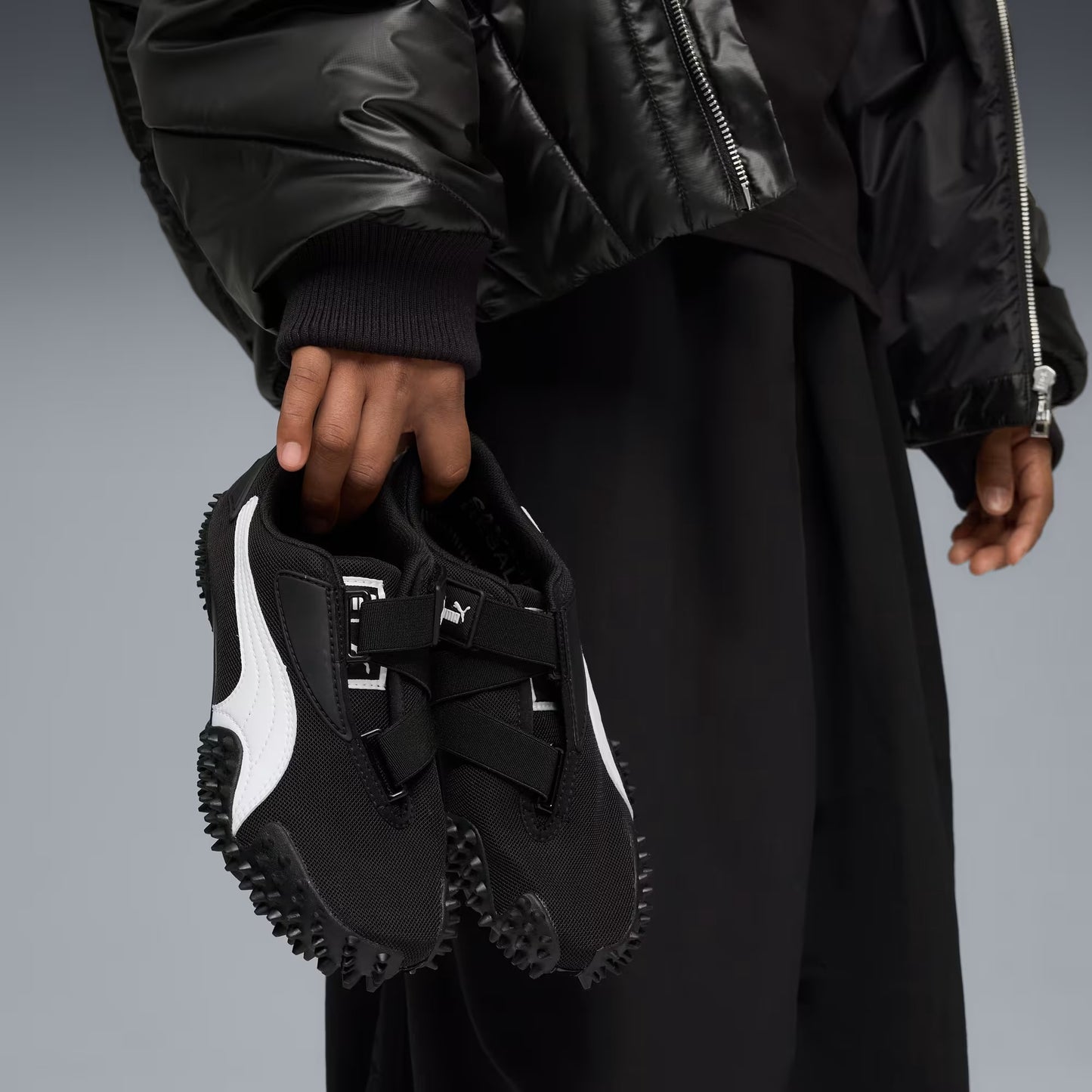 Grade School Puma Mostro OG Prime - Black/White