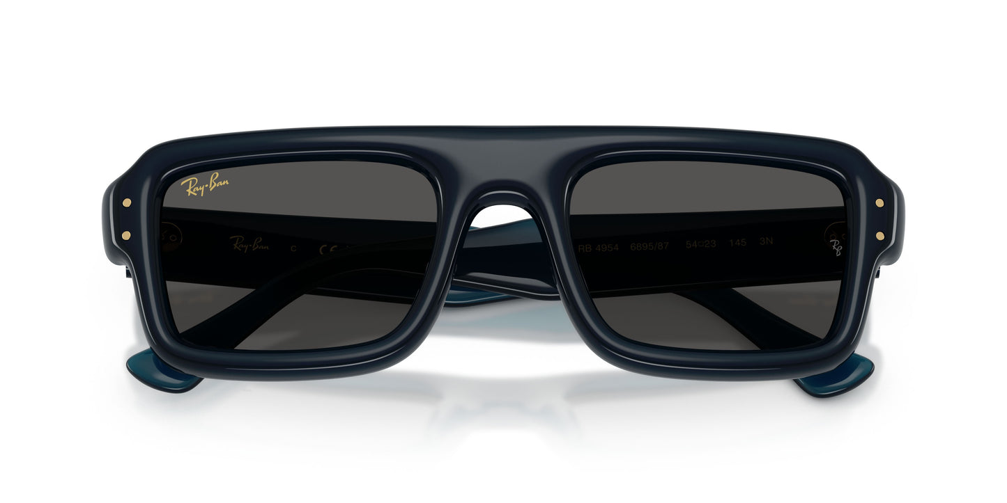 Ray-Ban x A$AP Rocky Flacko Puffer - Blue / Dark Grey