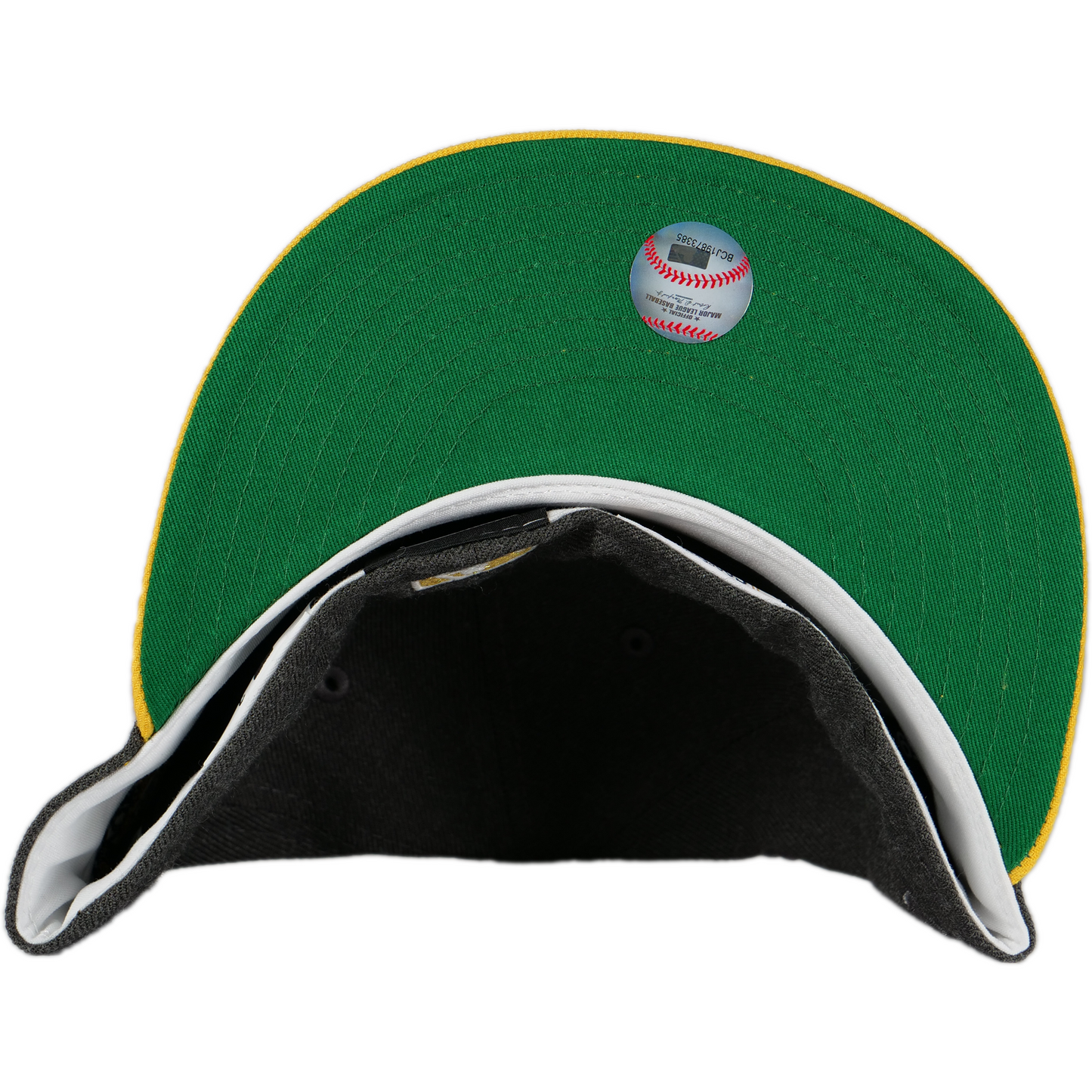 New Era Tampa Bay Rays 59FIFTY Fitted Hat - Graphite/ Yellow/ Green