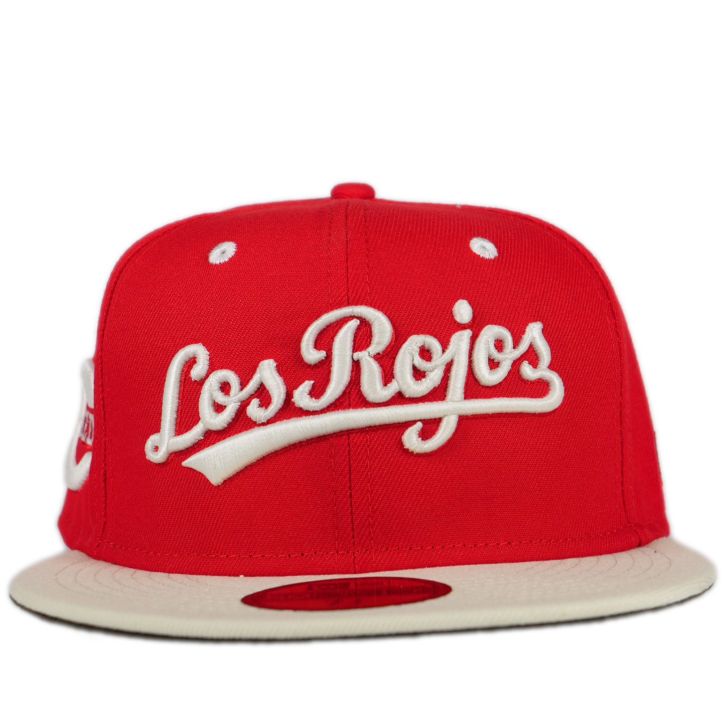 New Era Cincinnati Reds 59Fifty Fitted Hat - Red/ White/ Brown