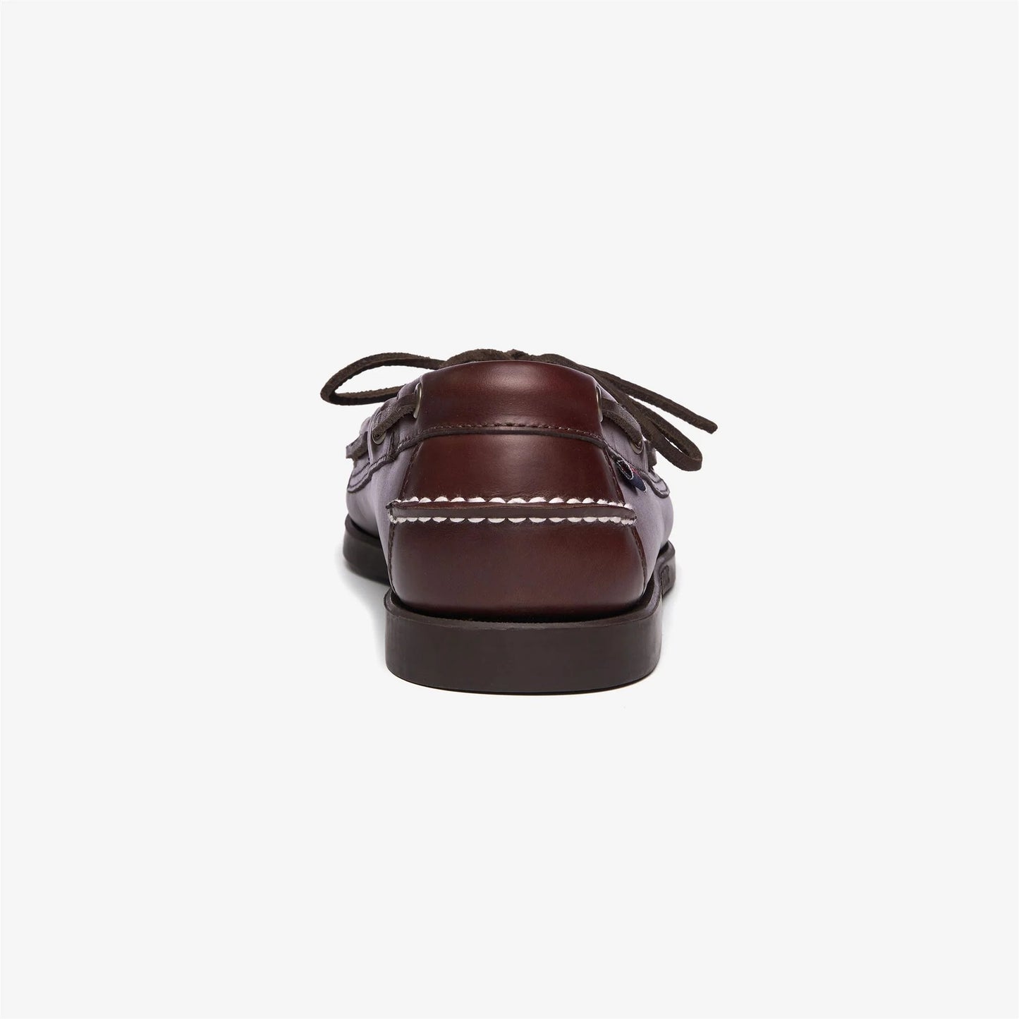 Men's Sebago Dockside Portland Waxed - Dark Brown