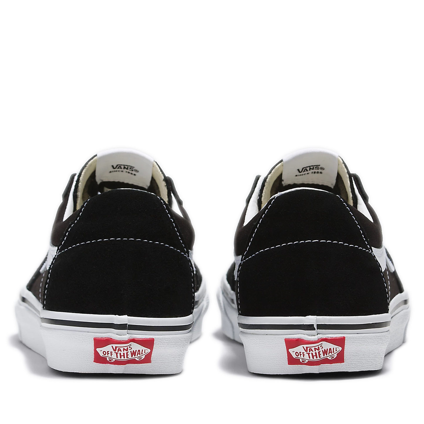 Men's Vans SK8-Low - Black/ White