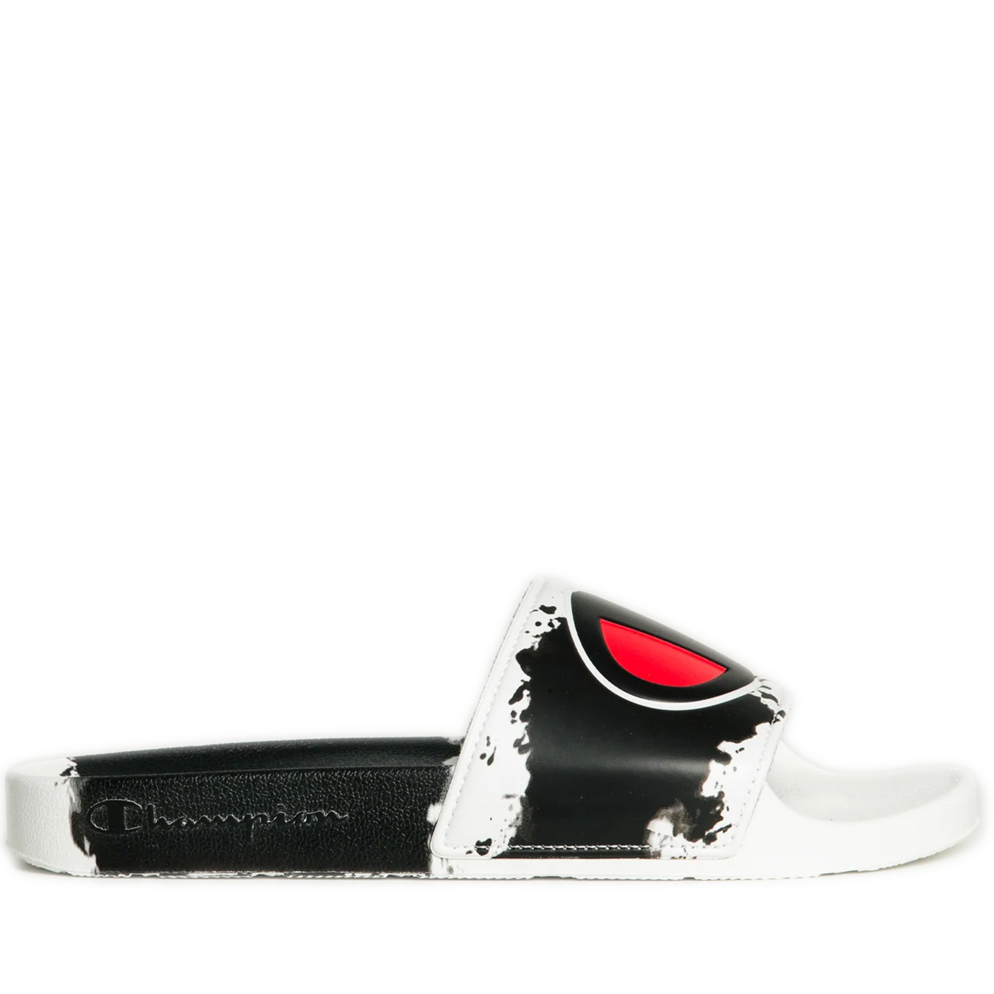 Men's Champion IPO Surf & Turf Slides - Black/ White