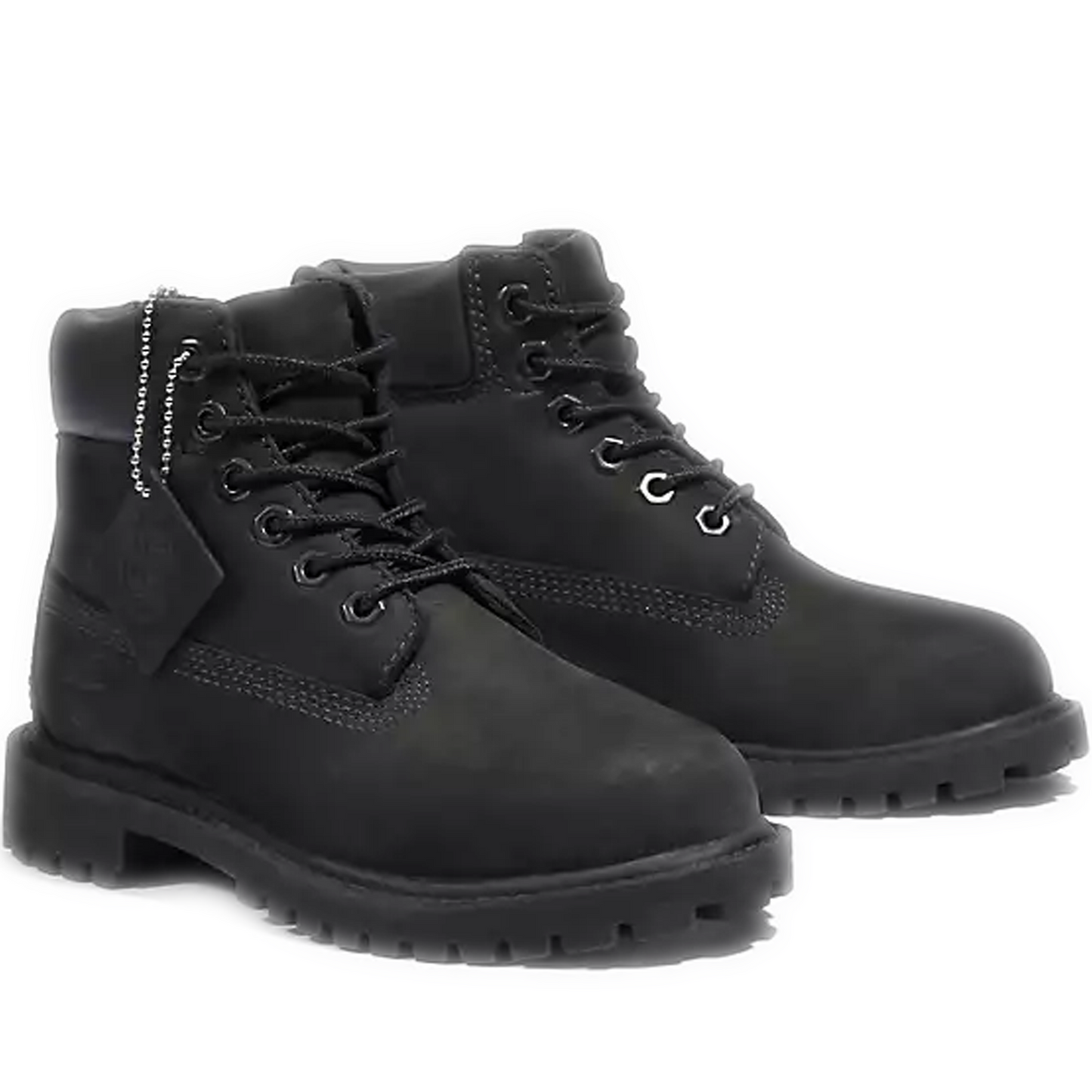 Youth Timberland Premium 6-Inch Waterproof Boot - Black