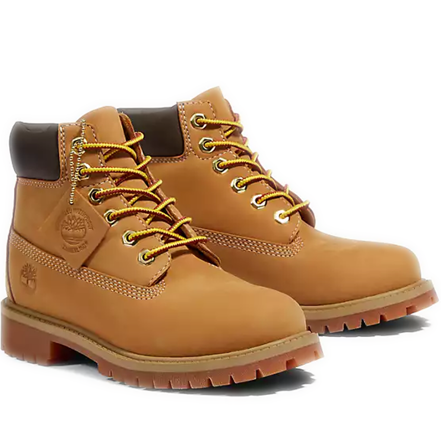 Youth Timberland Premium 6-Inch Waterproof Boot - Wheat