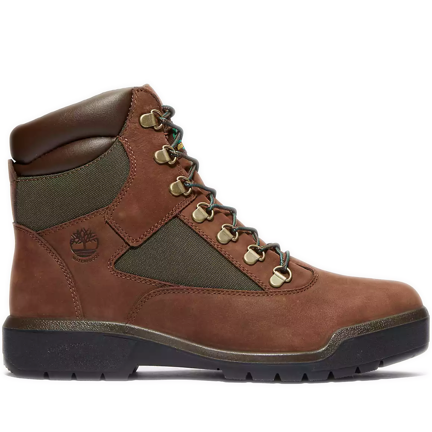 Timberland Waterproof Field Boot Dark Brown Side