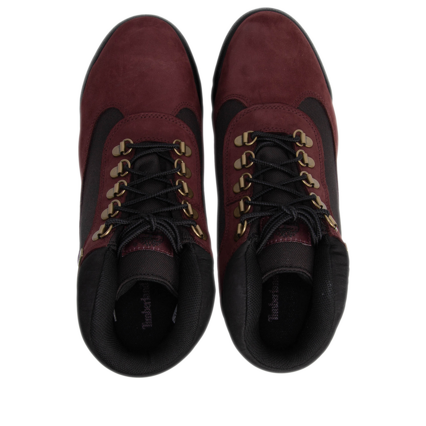 Timberland Waterproof Field Boot Burgundy Top View