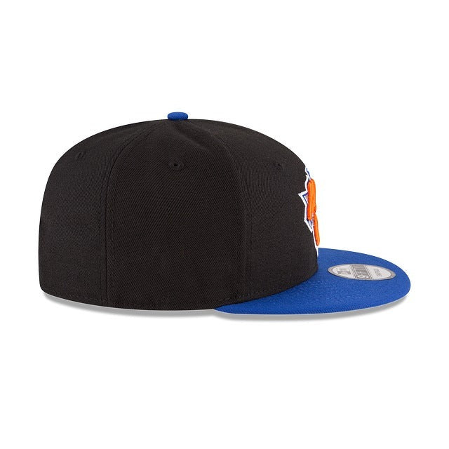 New Era New York Knicks 9FIFTY Snapback Hat - Two Tone Black/Blue