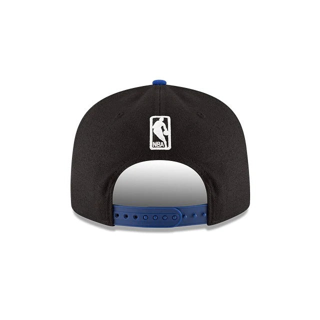 New Era New York Knicks 9FIFTY Snapback Hat - Two Tone Black/Blue