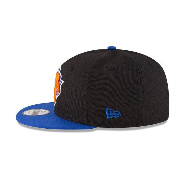 New Era New York Knicks 9FIFTY Snapback Hat - Two Tone Black/Blue
