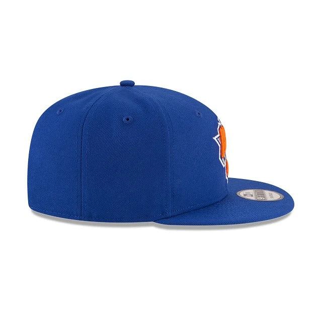 New Era New York Knicks 9FIFTY Snapback Hat - Team Colors/Blue
