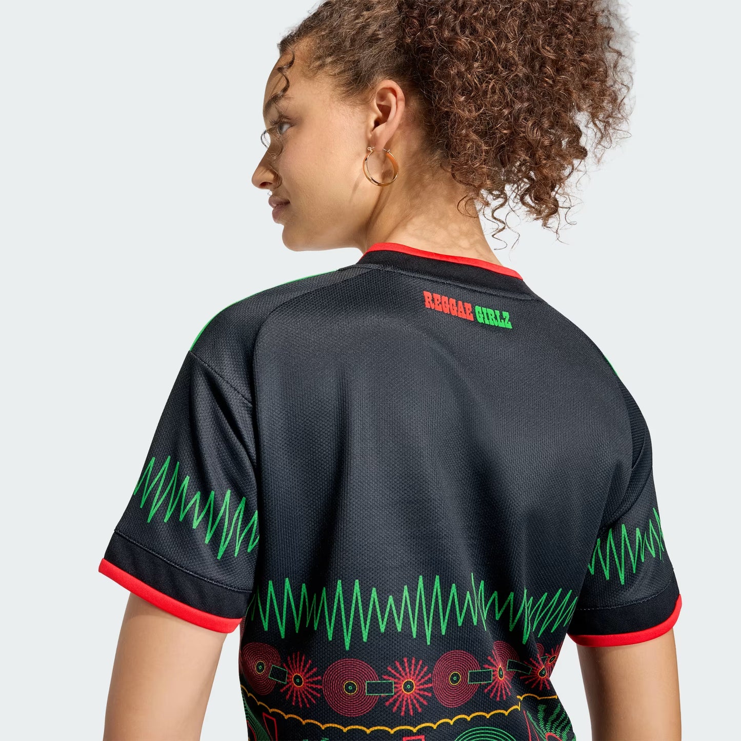 Women´s Adidas Jamaica 26 x Bob Marley Away Cropped Jersey