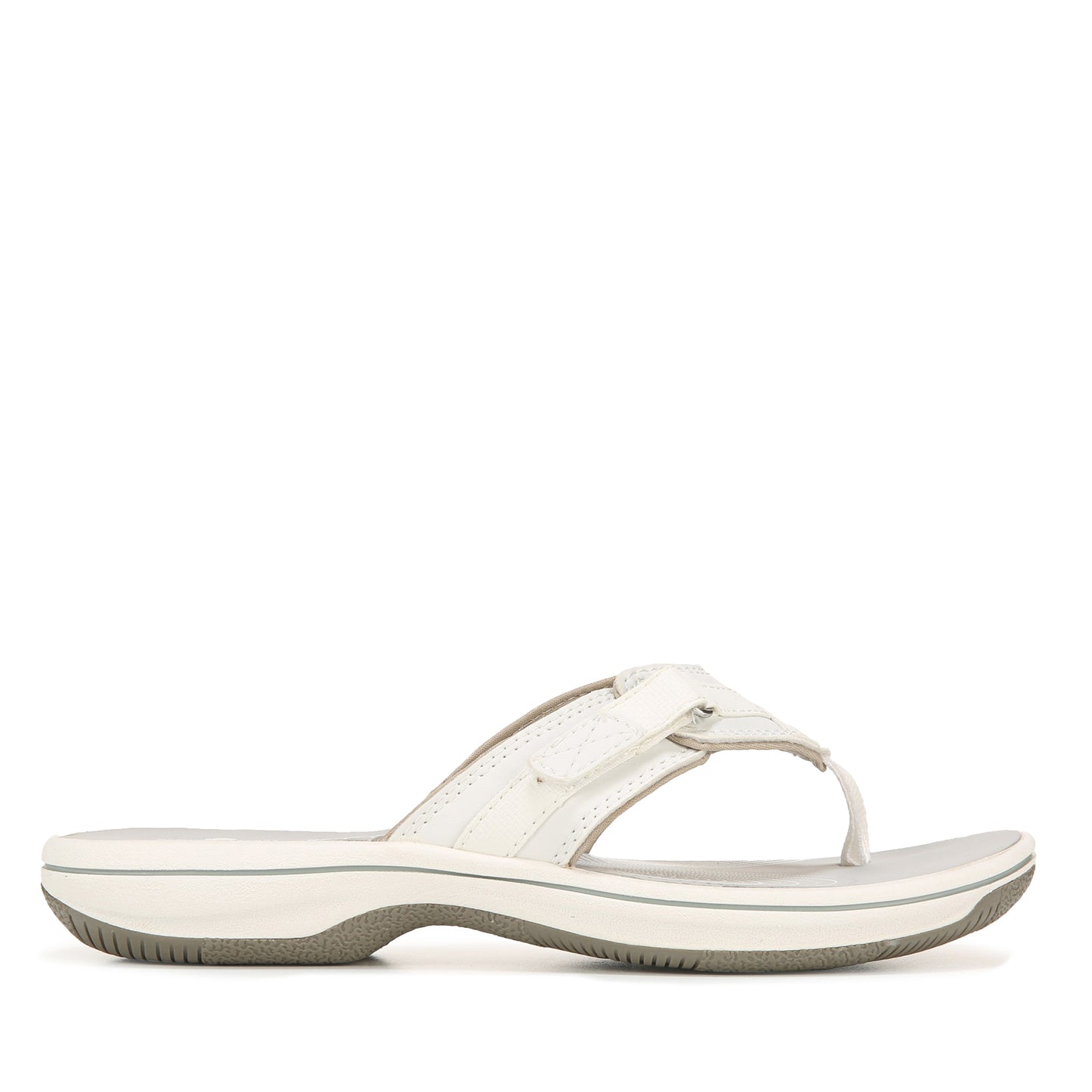 Women's Clarks Breeze Sea Sandals - White