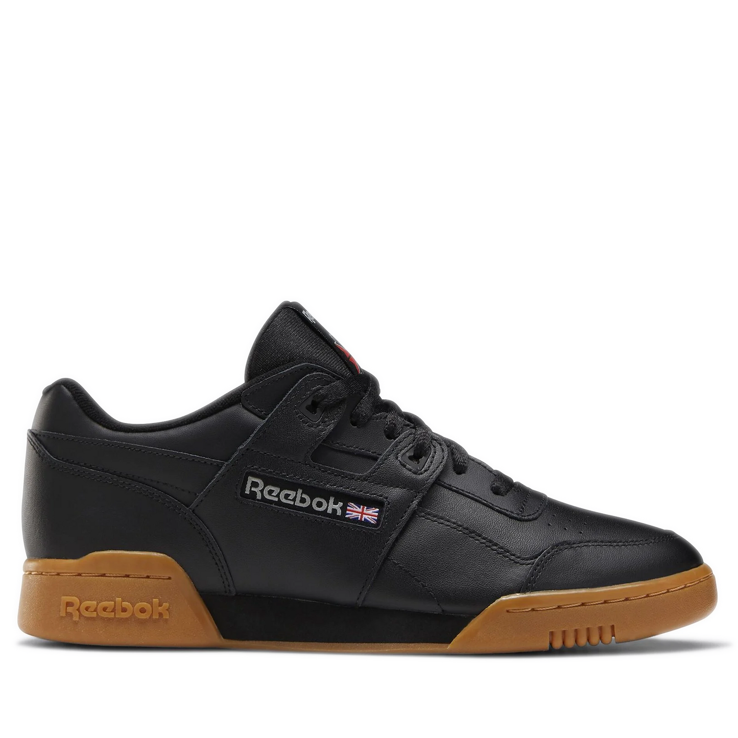 Men's Reebok Workout Plus Shoes - Black / Carbon / Classic Red / Reebok Royal