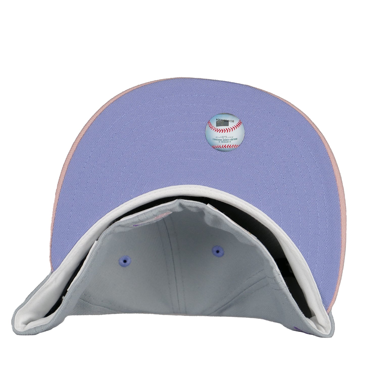 New Era Florida Marlins 59Fifty Fitted Hat - Grey/ Pink/ Purple