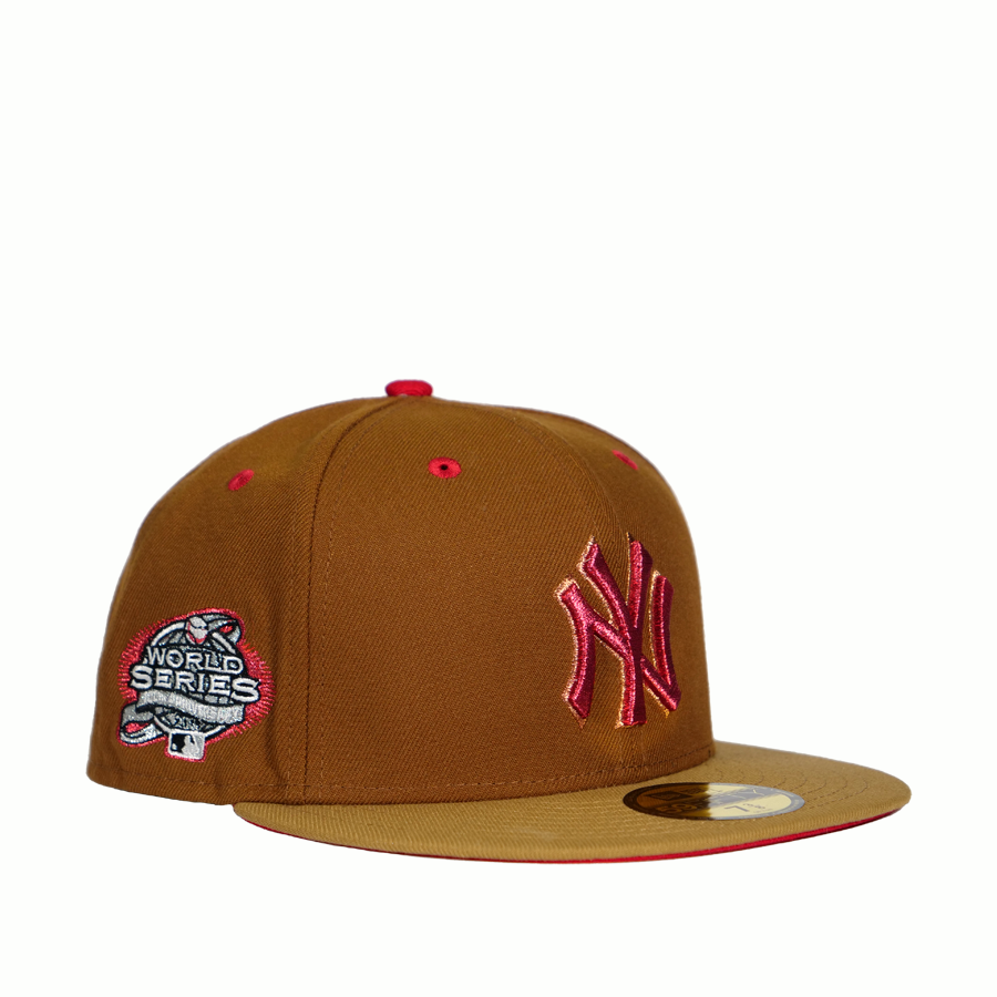 New Era New York Yankees 59FIFTY Hat - Peanut / Wheat