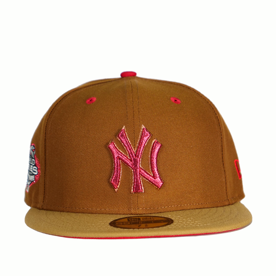 New Era New York Yankees 59FIFTY Hat - Peanut / Wheat