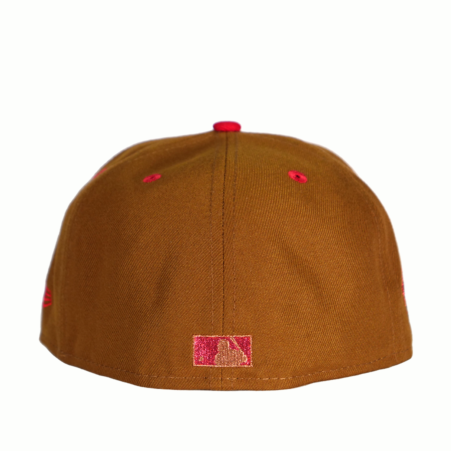 New Era New York Yankees 59FIFTY Hat - Peanut / Wheat