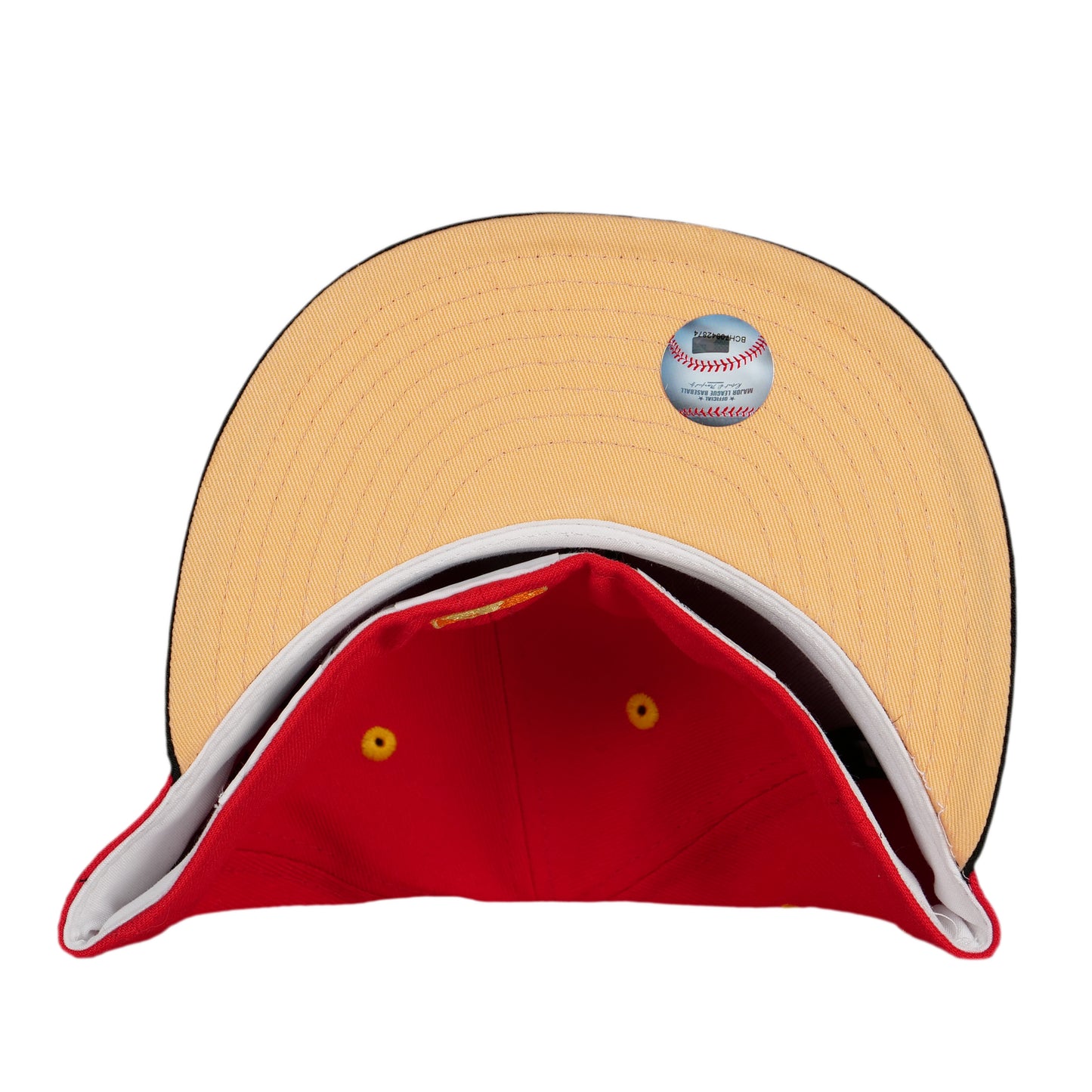 New Era Los Angeles Dodgers 59Fifty Fitted Hat - Red/ Black/ Orange