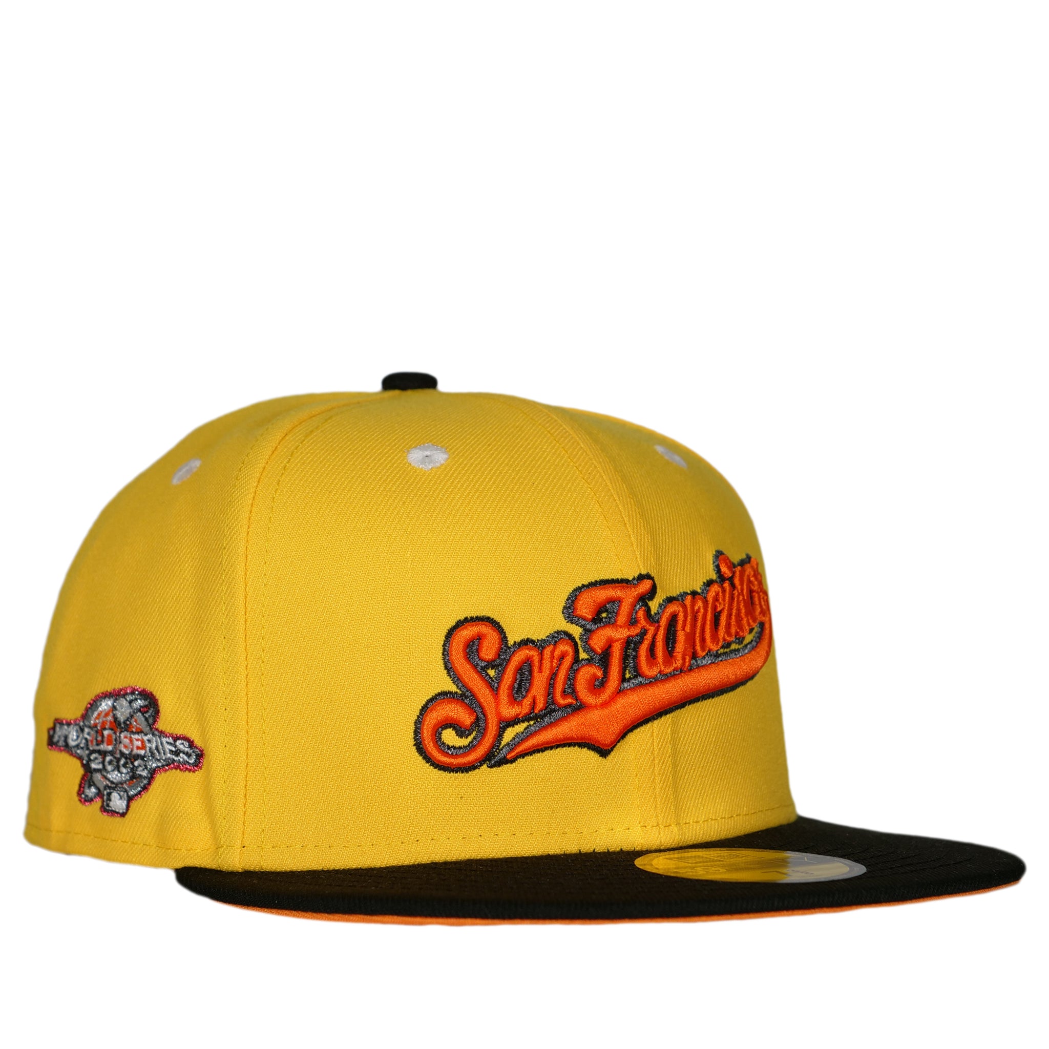 Lids San Francisco Giants New Era Grilled 59FIFTY Fitted Hat - Yellow/Black