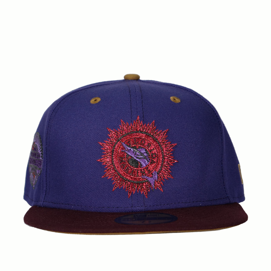New Era Florida Marlins 59FIFTY - Orchid/ Marron