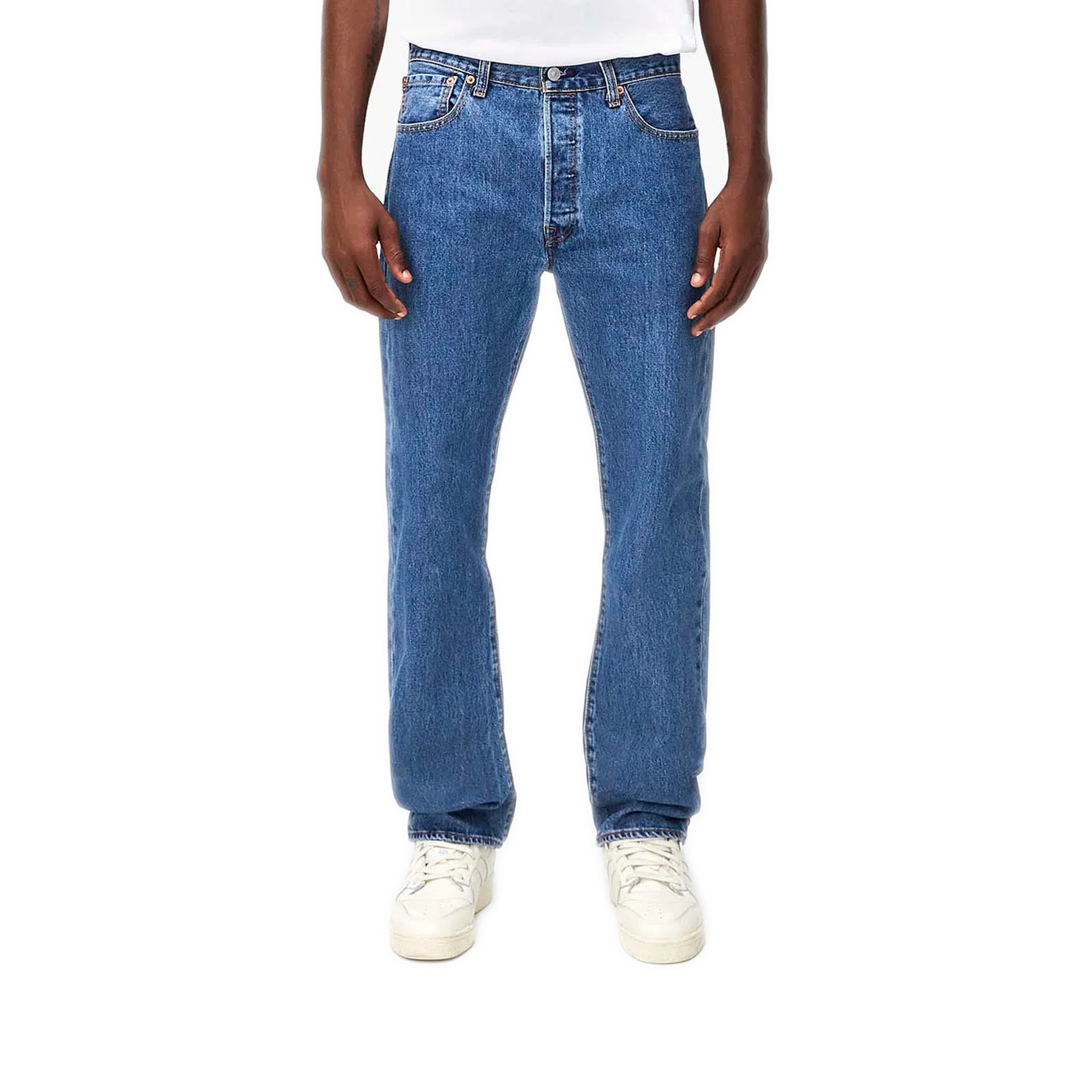 Men's Levi's 501 Original Fit Jeans - Medium Stonewash – Cool J's