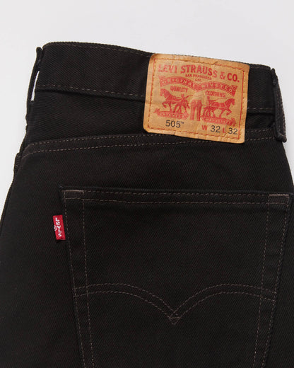 Men's Levi's 505 Regular Fit Jeans - Black
